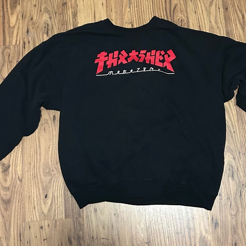 Black Thrasher Crewneck